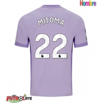 Camiseta Brighton Kaoru Mitoma #22 Visitante Equipación 2025-26 manga corta